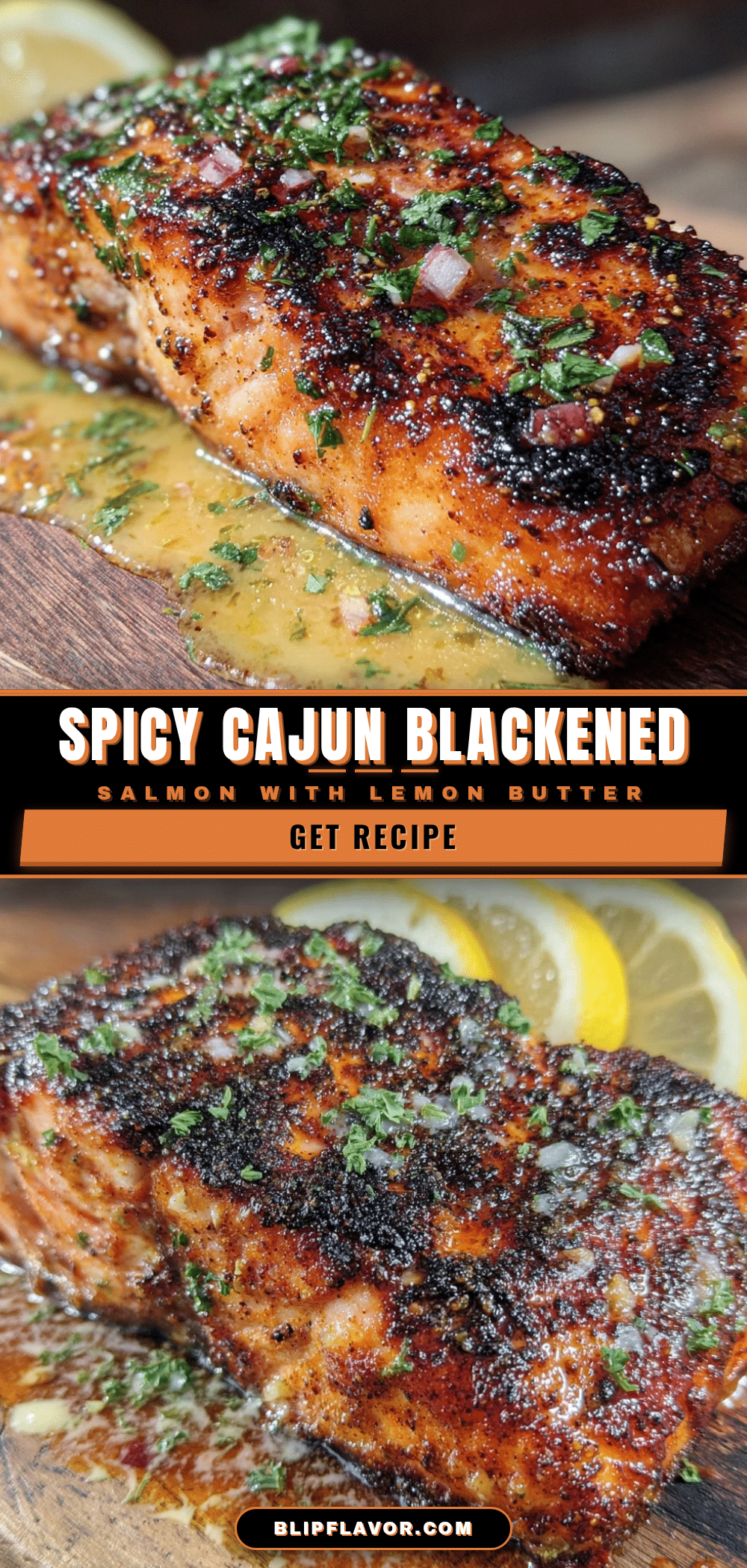 Cajun blackened salmon recipe