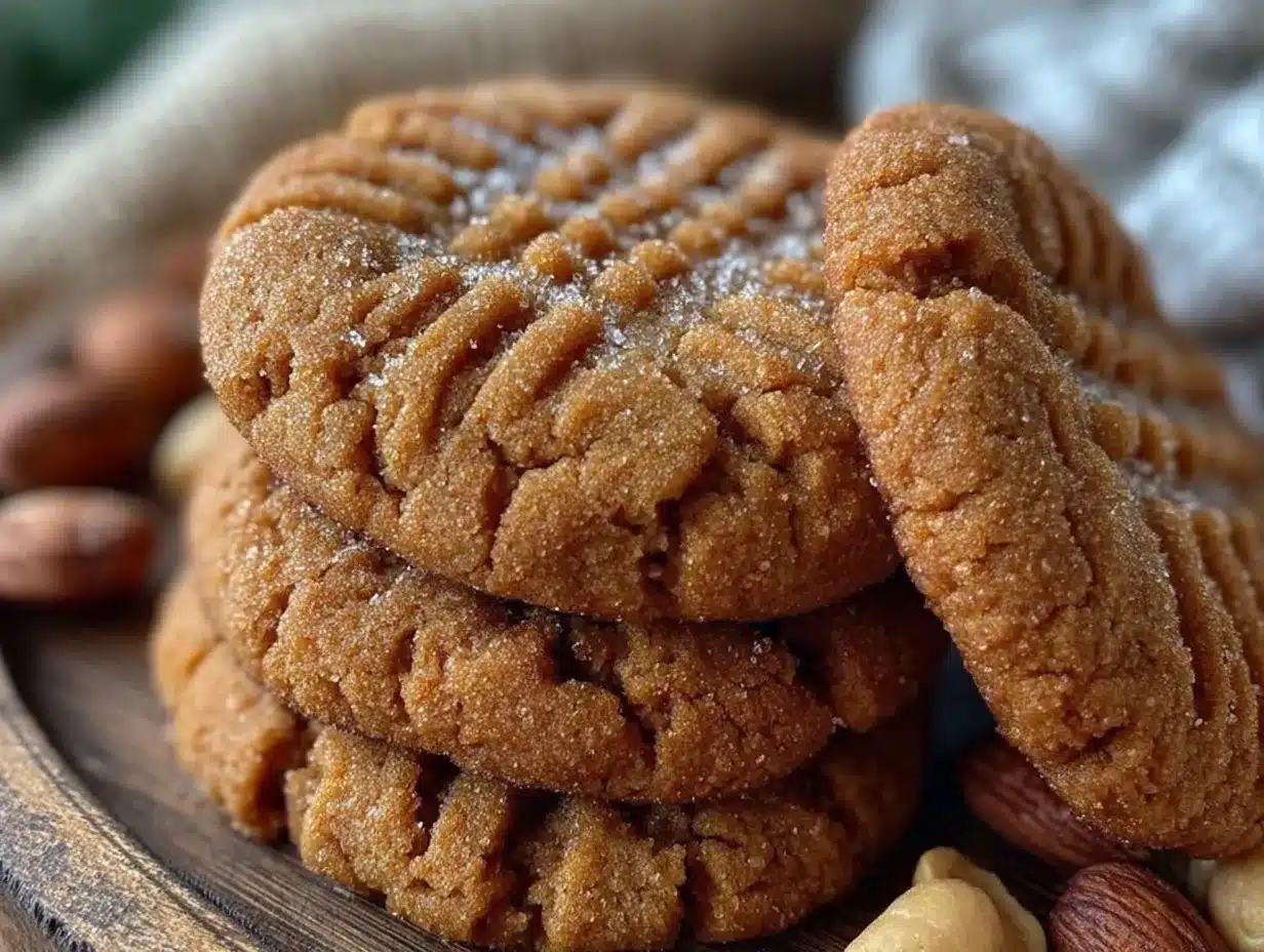 chewy peanut butter cookies preparation steps