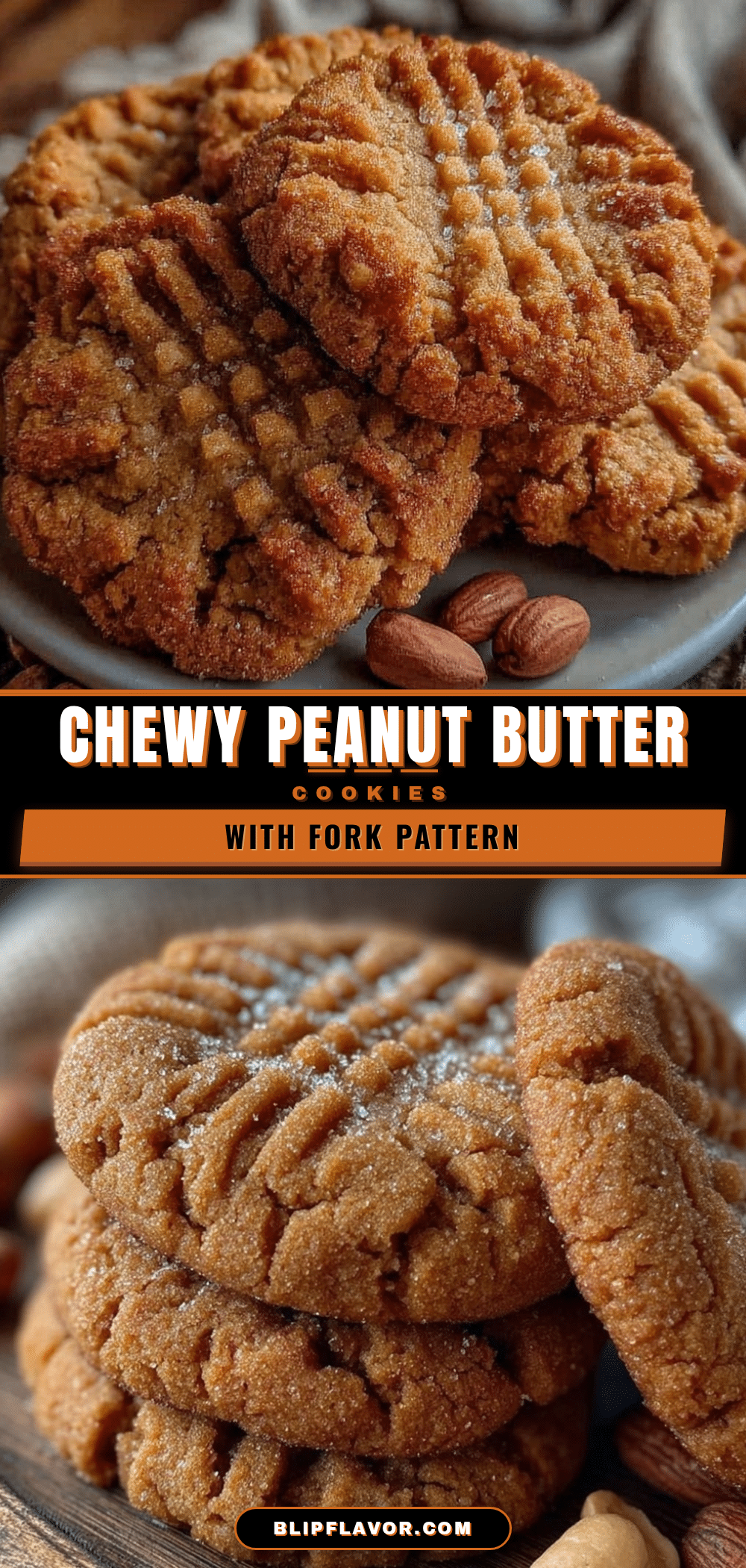 chewy peanut butter cookies recipe