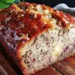 classic moist banana bread with crunchy walnuts - featured image