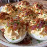 creamy classic deviled eggs - featured image