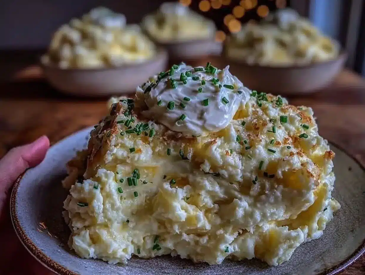 creamy garlic mashed potatoes preparation steps