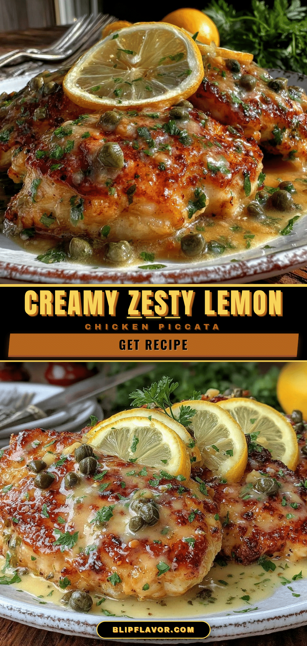 creamy lemon chicken piccata recipe