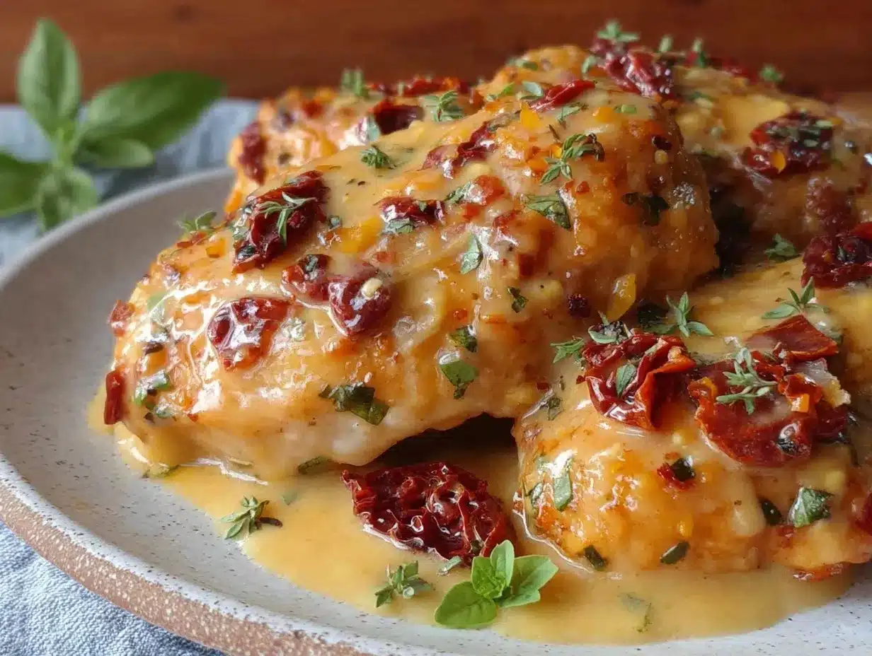 creamy marry me chicken preparation steps