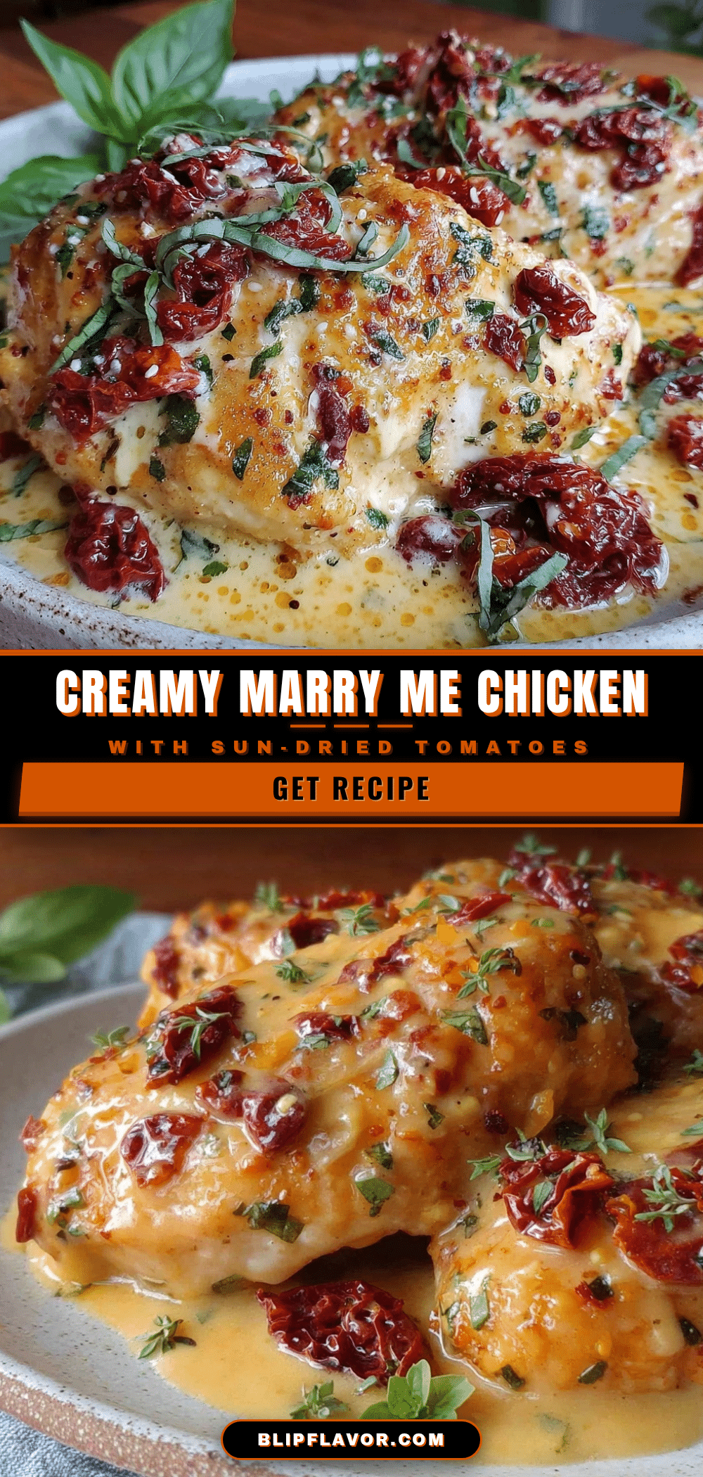 creamy marry me chicken recipe