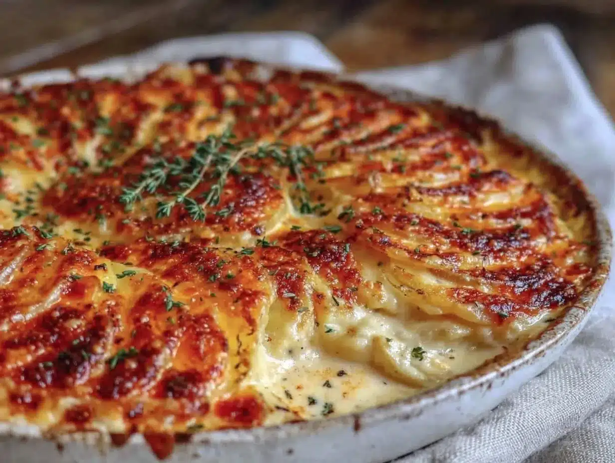 creamy scalloped potatoes preparation steps