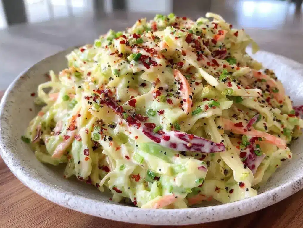 creamy southern-style coleslaw - featured image