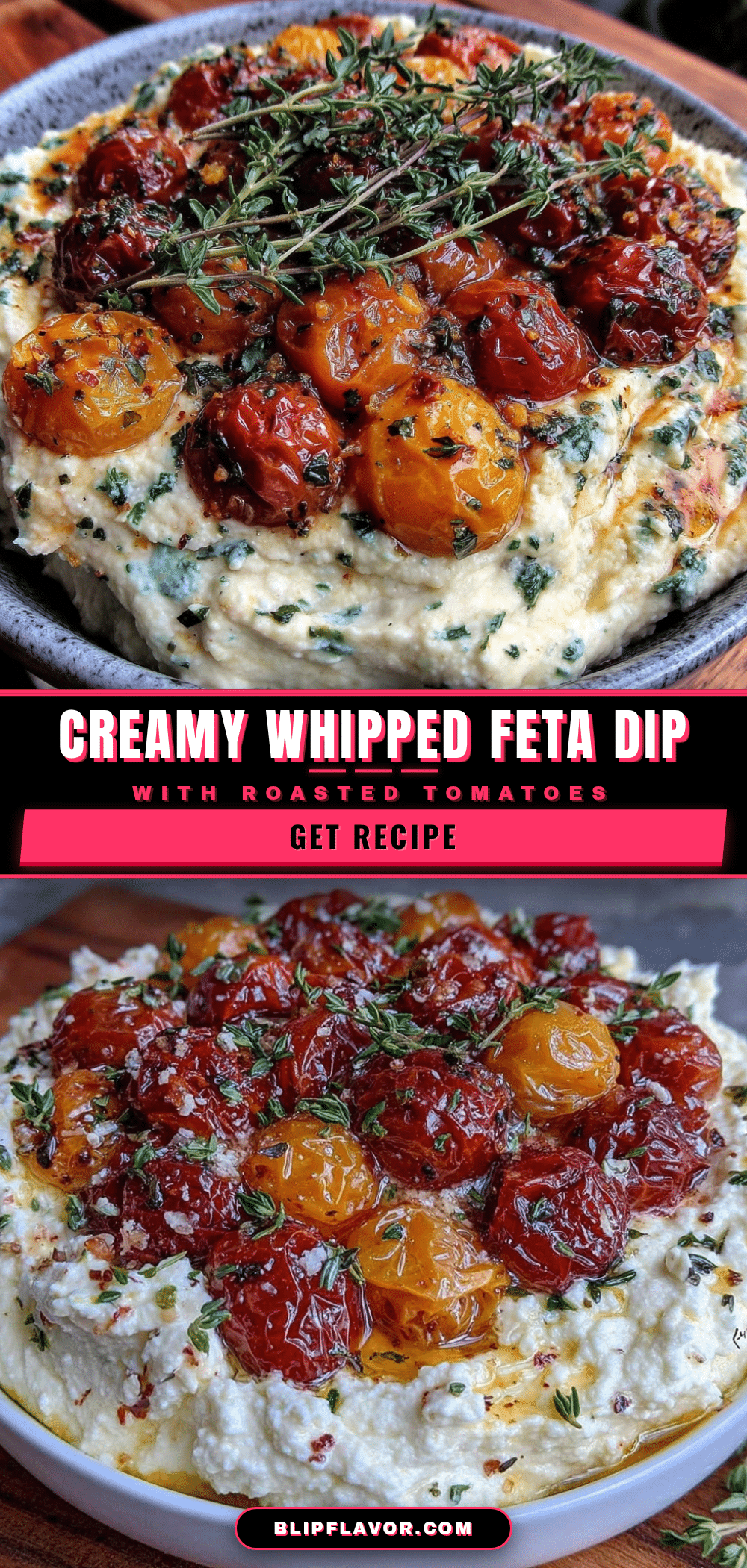 creamy whipped feta dip recipe