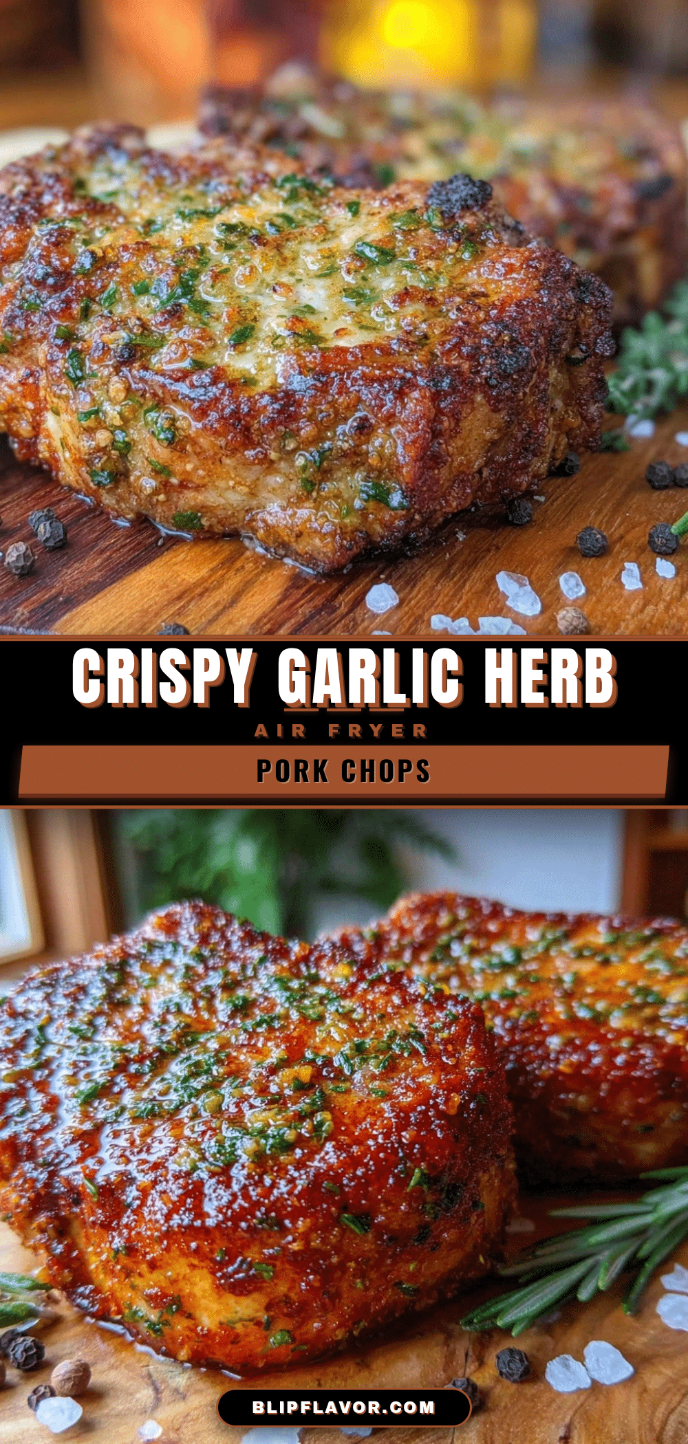 crispy air fryer pork chops recipe