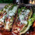 crispy grilled romaine caesar salad - featured image
