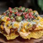 crispy loaded nachos supreme - featured image