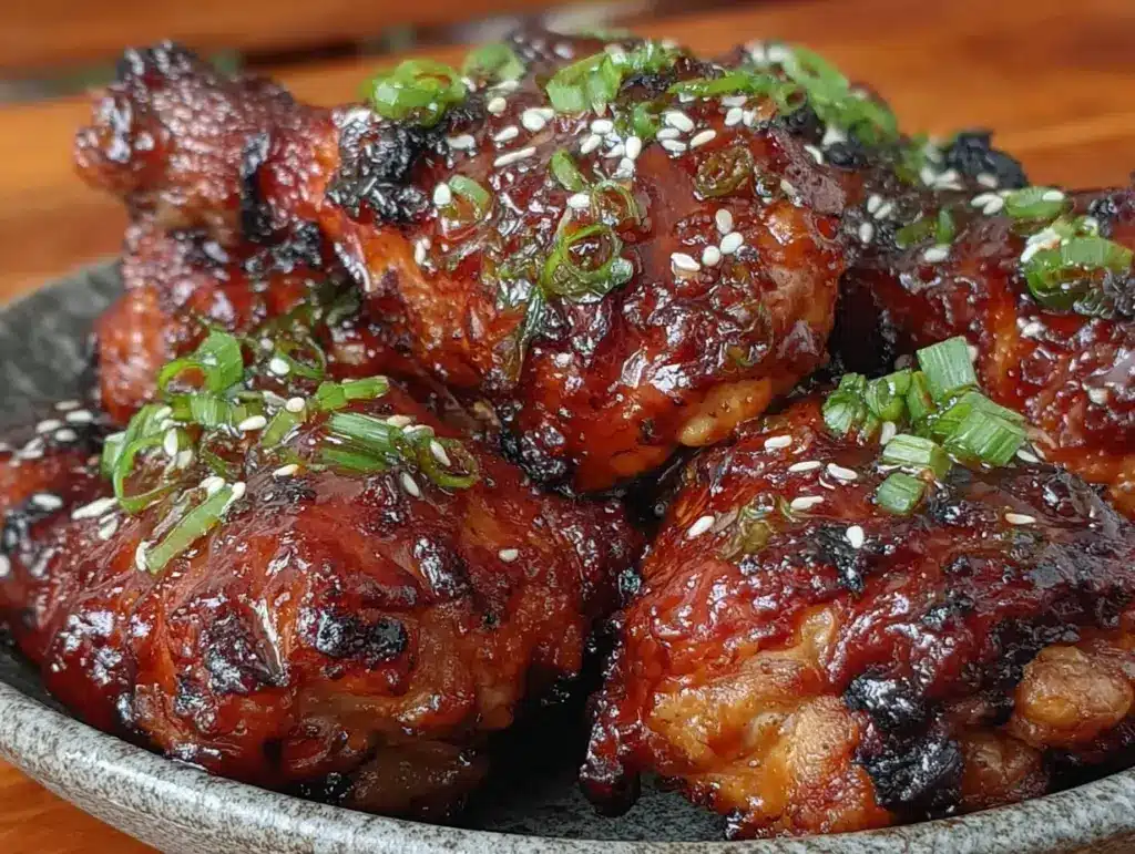 crockpot teriyaki chicken drumsticks - featured image