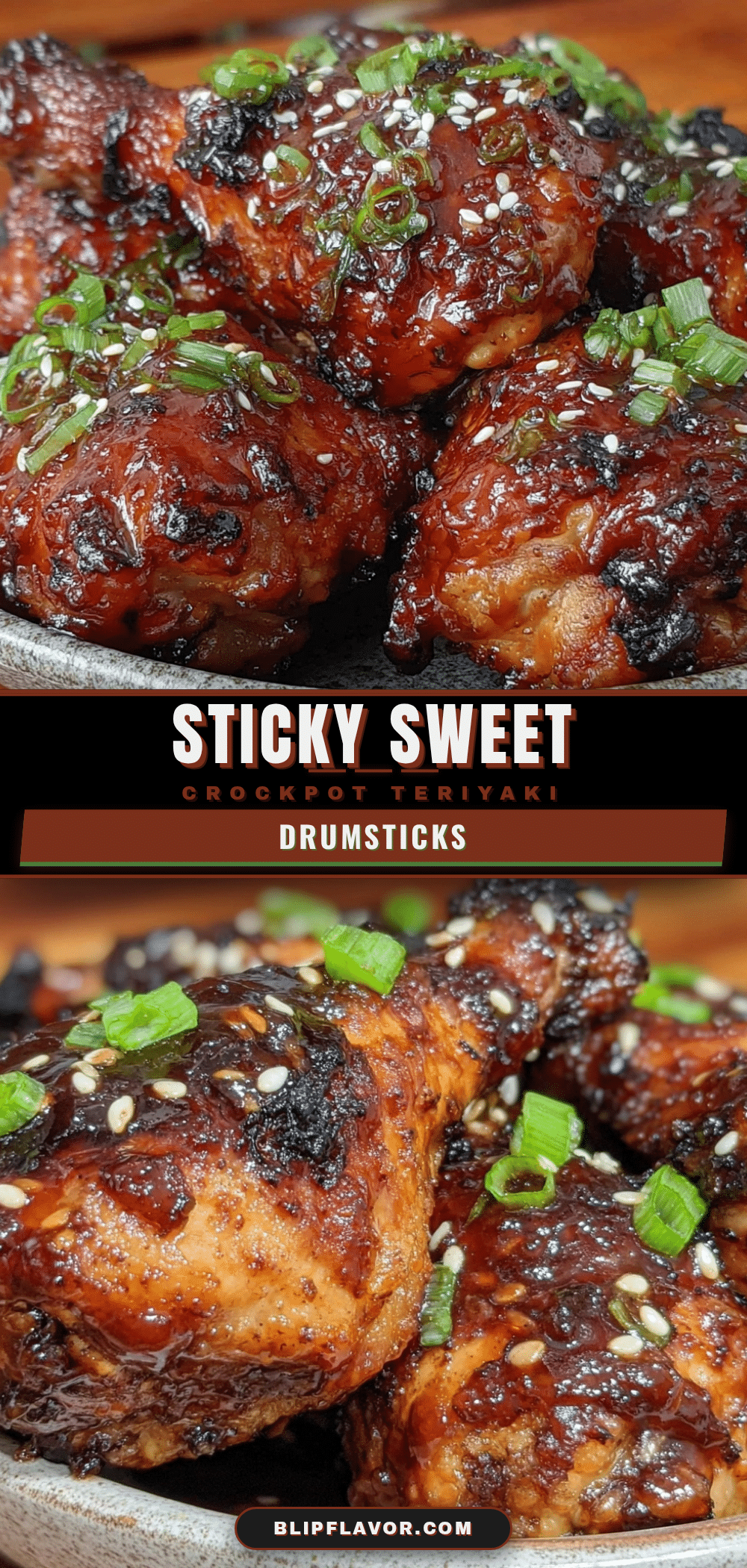 crockpot teriyaki chicken drumsticks recipe