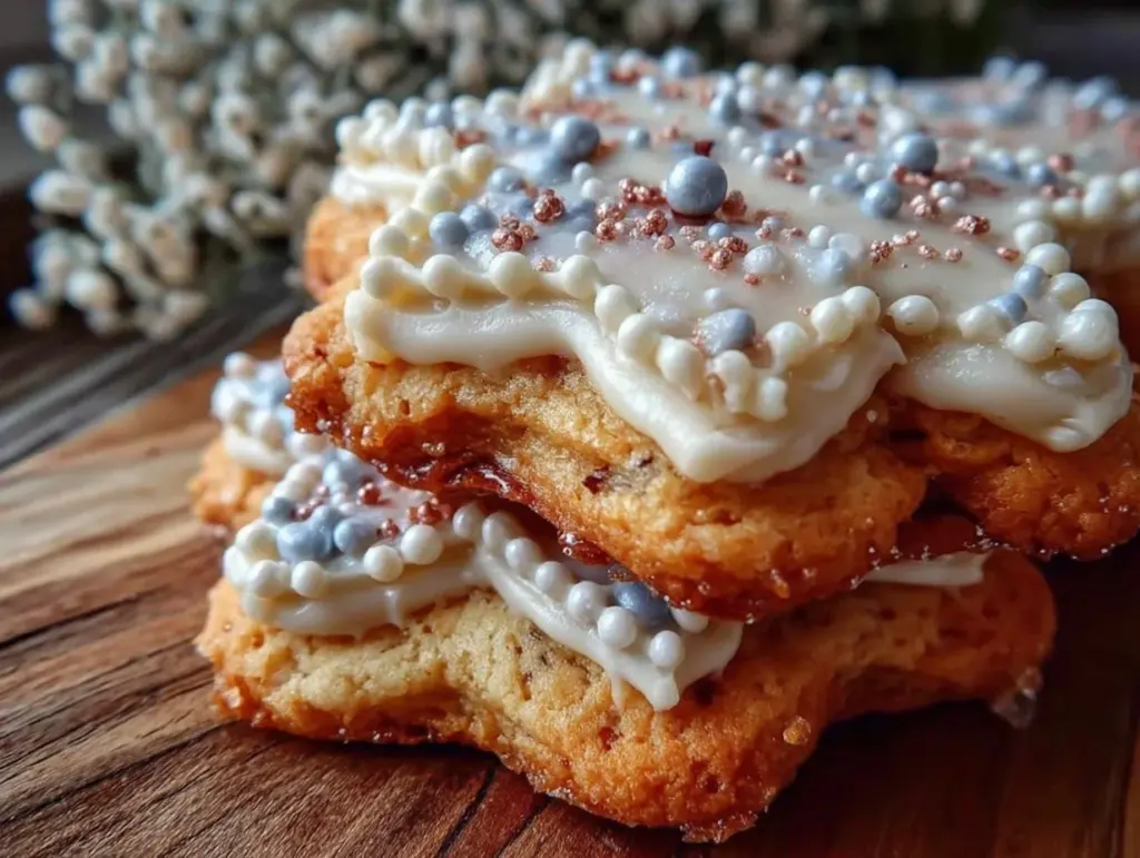 decorated cross sugar cookies - featured image