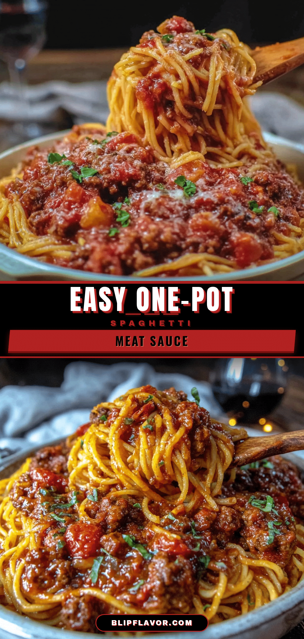 easy one-pot spaghetti with meat sauce recipe