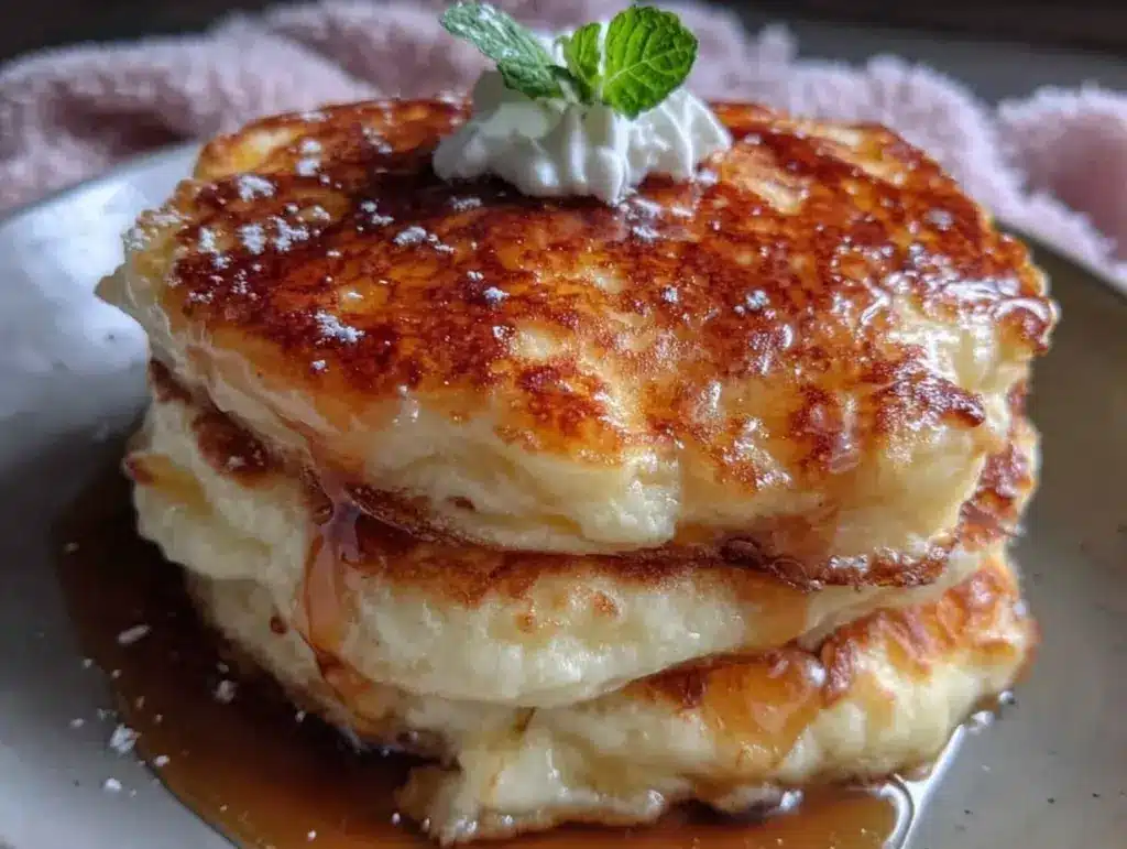 fluffy buttermilk pancakes - featured image