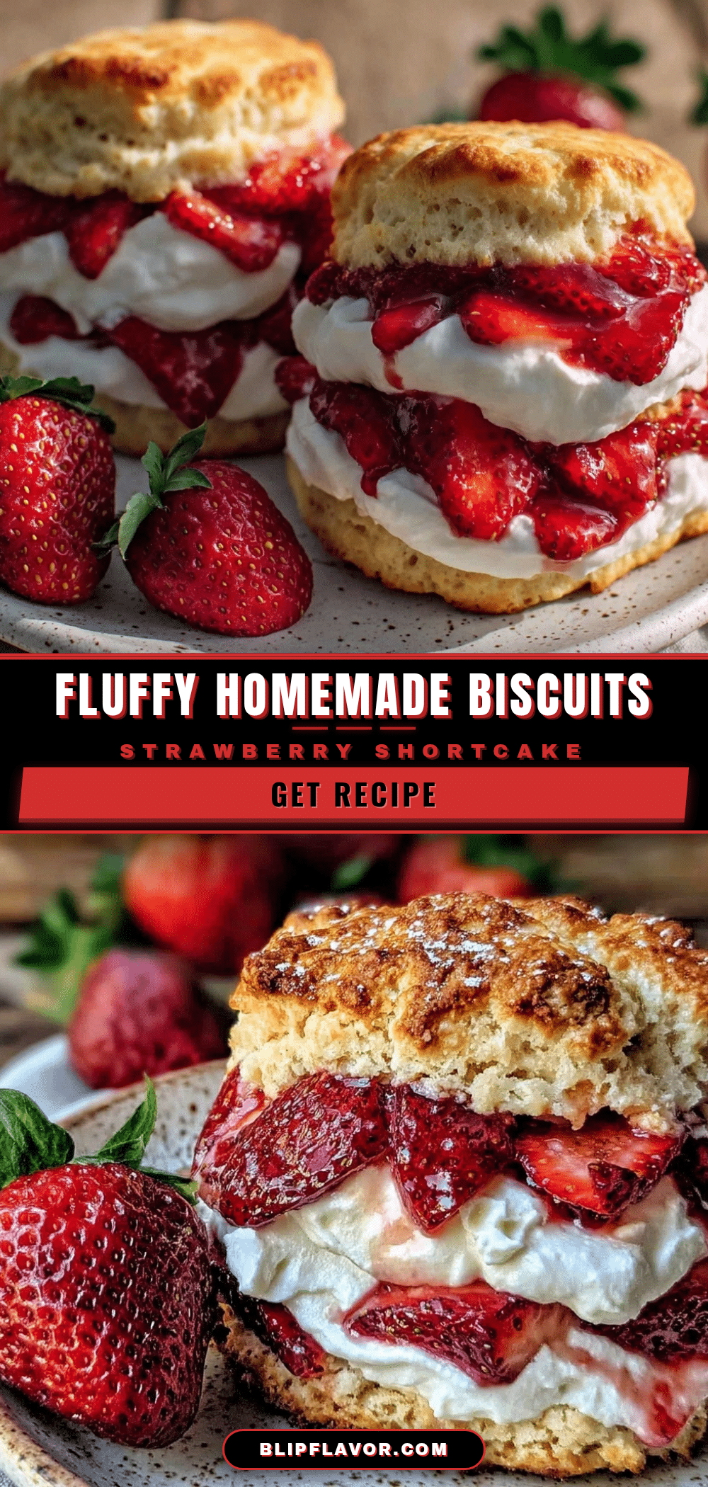 fluffy classic strawberry shortcake recipe