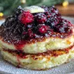 fluffy lemon ricotta pancakes - featured image