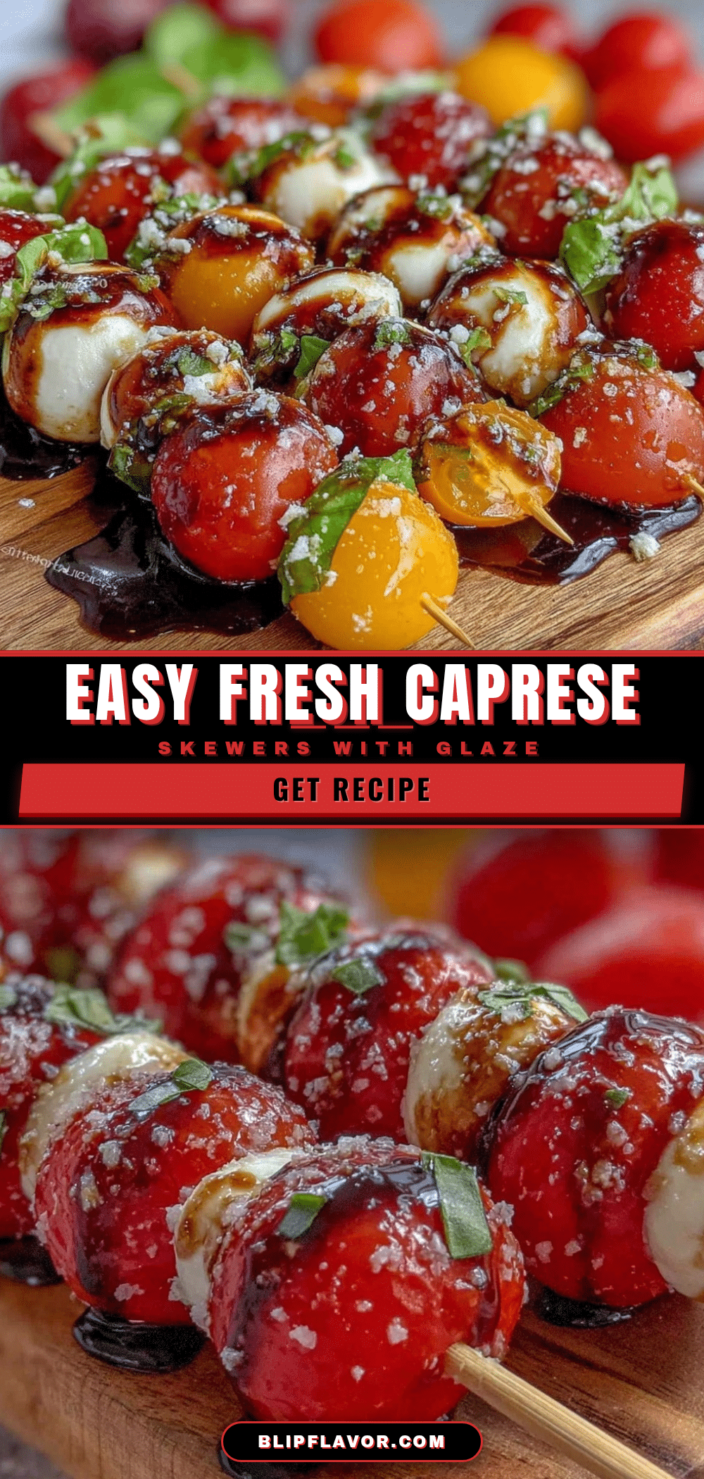 fresh caprese skewers recipe