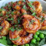 fresh garlic butter shrimp - featured image