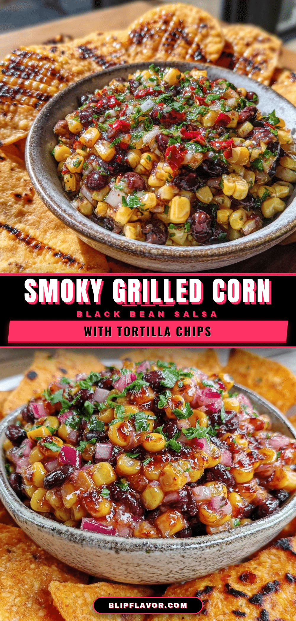 fresh grilled corn and black bean salsa recipe