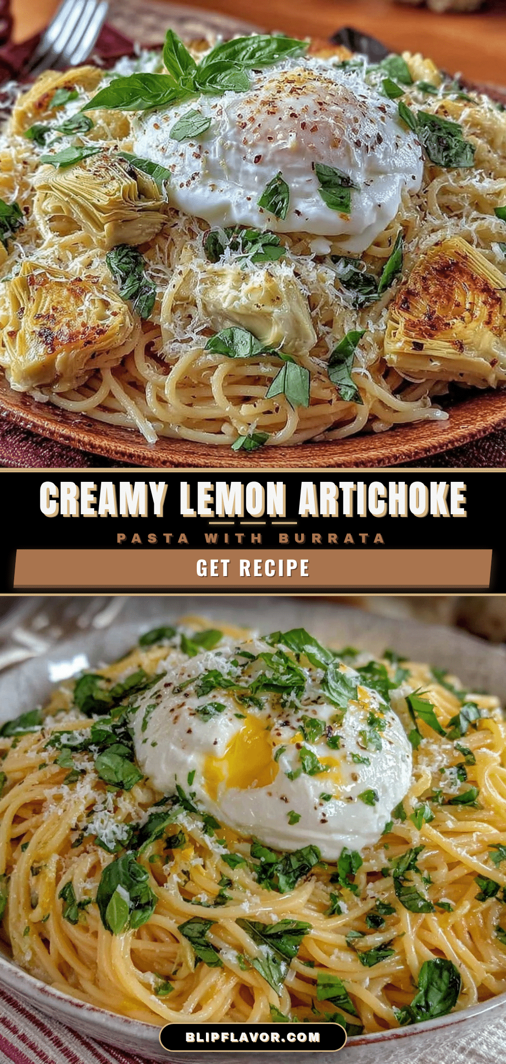fresh lemon artichoke pasta recipe