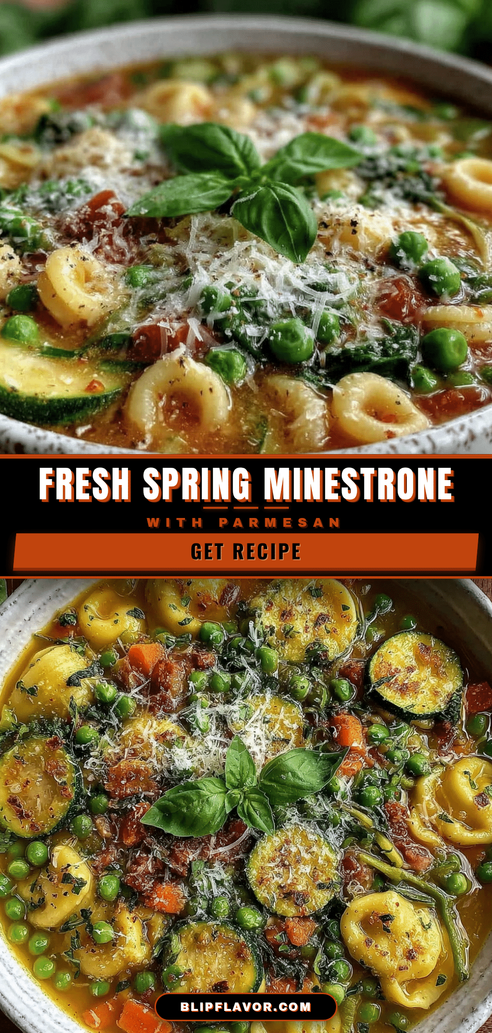 fresh spring minestrone recipe