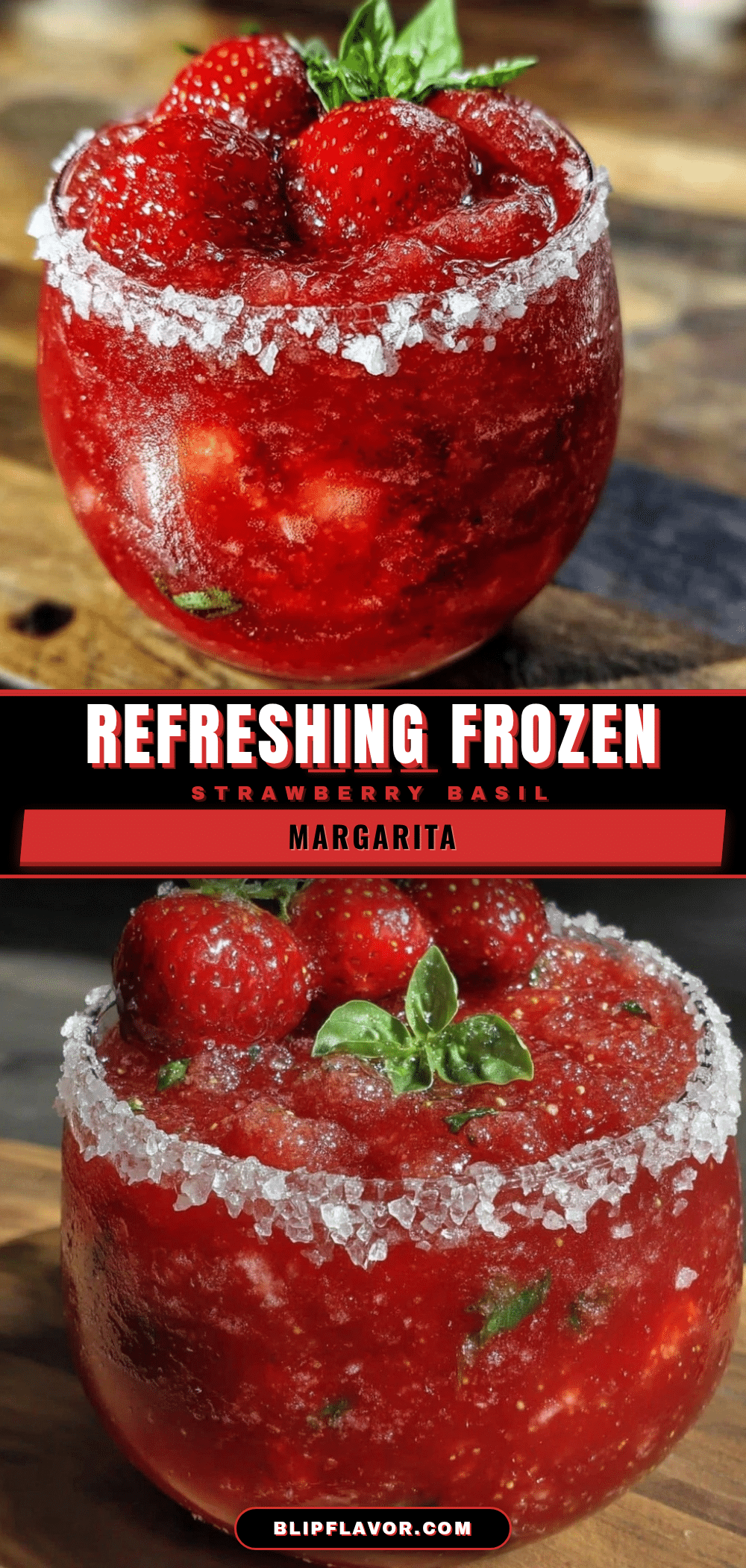 frozen strawberry basil margarita recipe