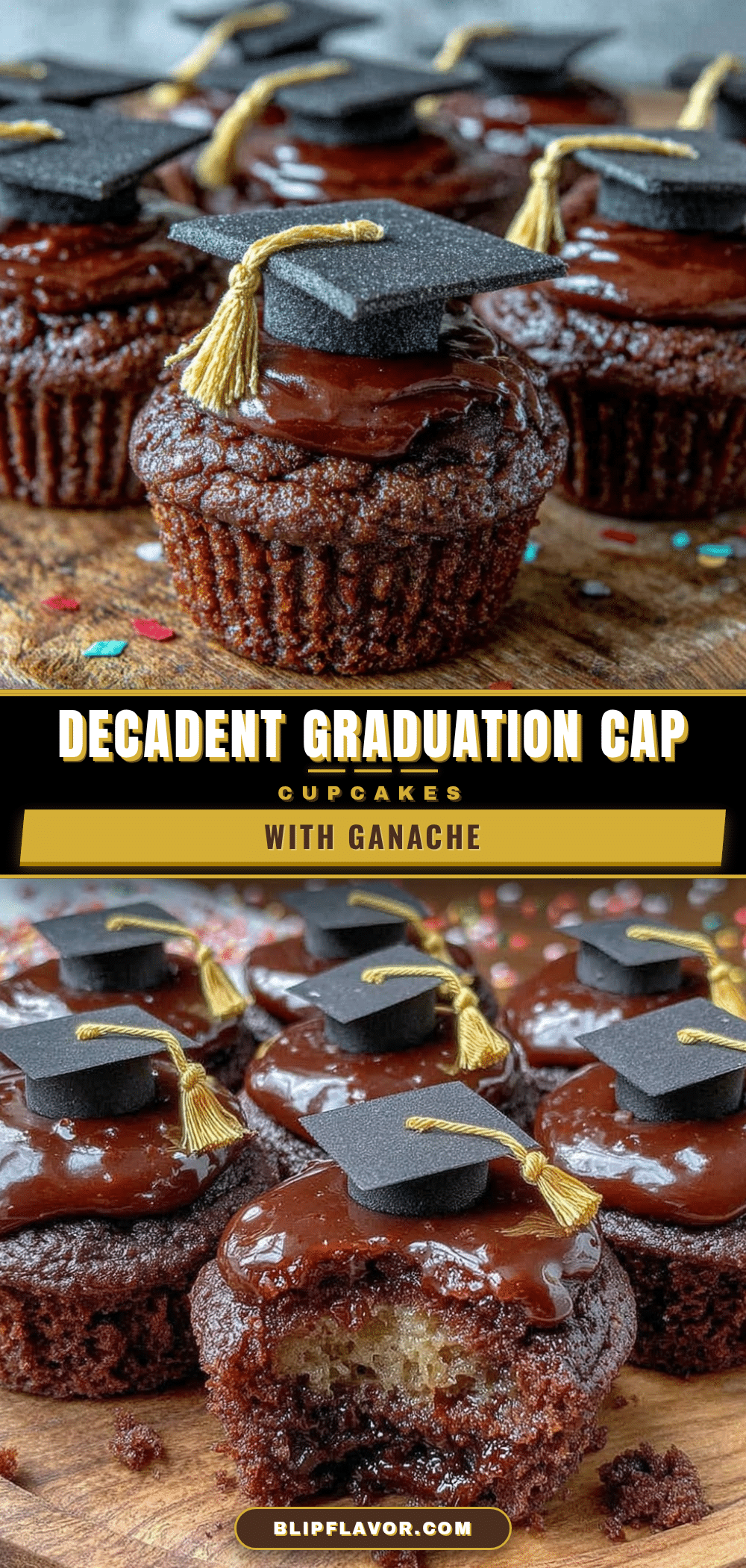 graduation cap cupcakes recipe
