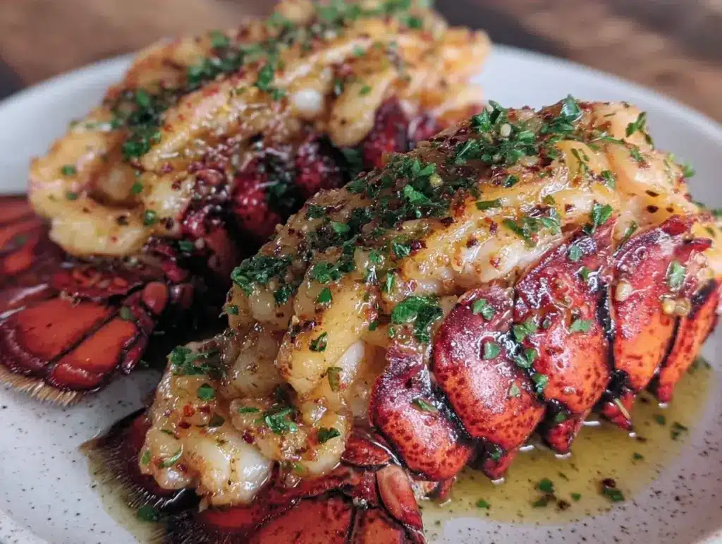 grilled lobster tails - featured image