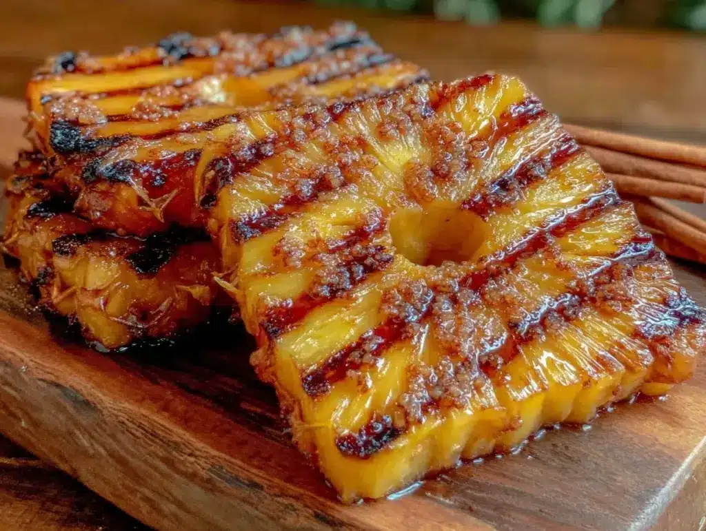 grilled pineapple recipe - featured image
