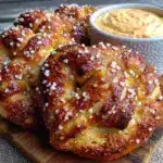 homemade soft pretzels recipe - featured image