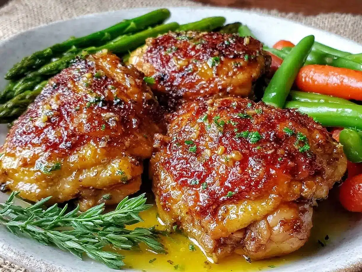 honey dijon chicken thighs preparation steps