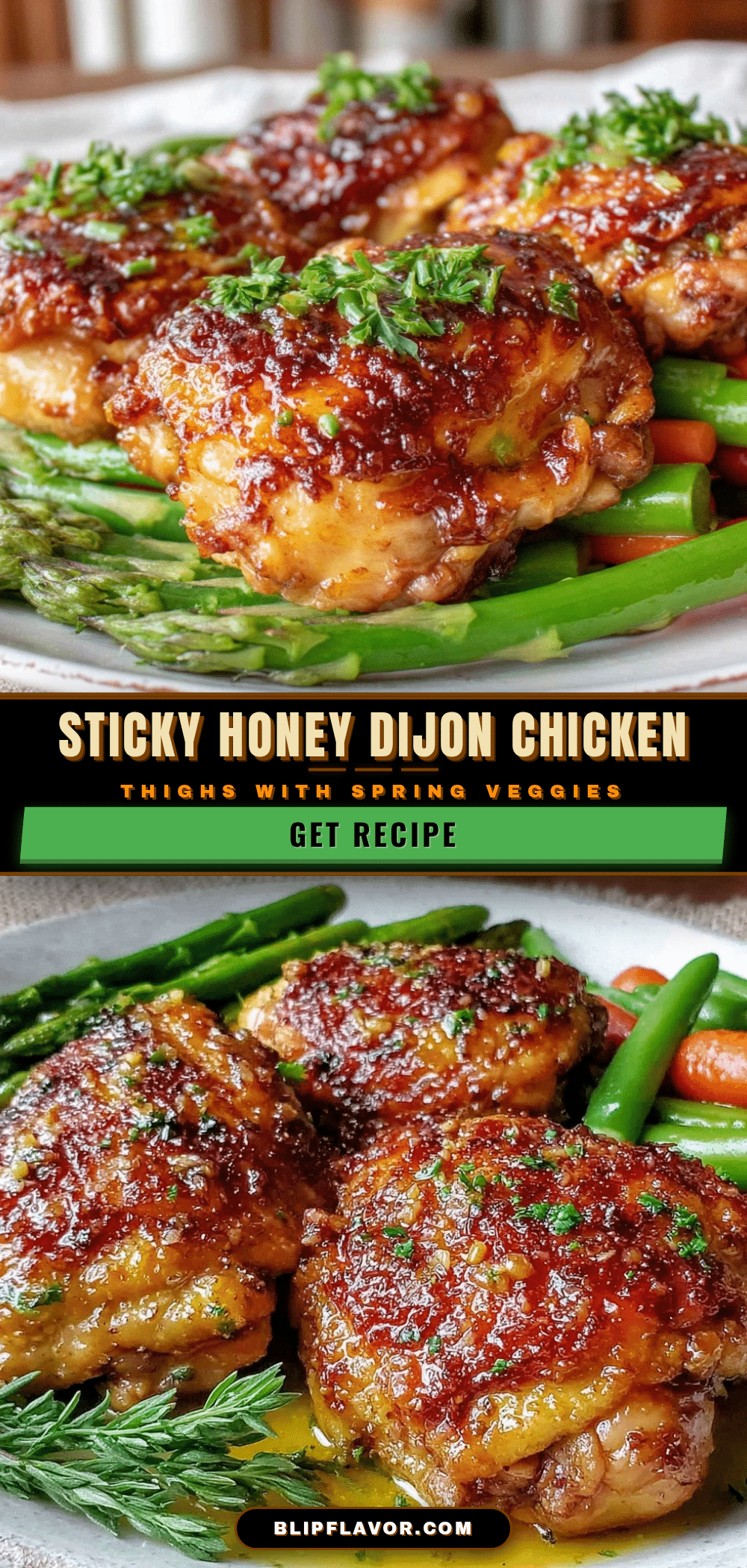 honey dijon chicken thighs recipe