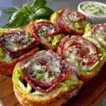 Italian Sub Sandwich Roll-Ups - featured image