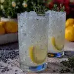 lavender lemon gin fizz - featured image