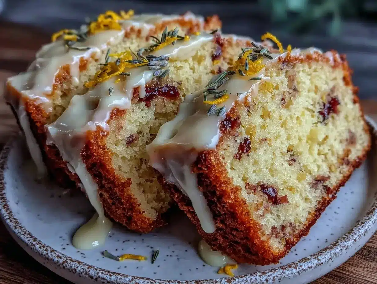 lemon lavender pound cake preparation steps