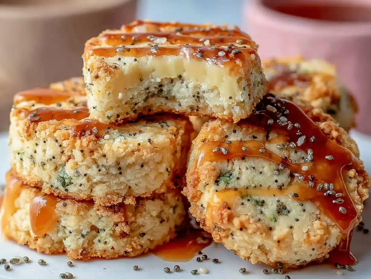 lemon poppy seed shortbread cookies preparation steps