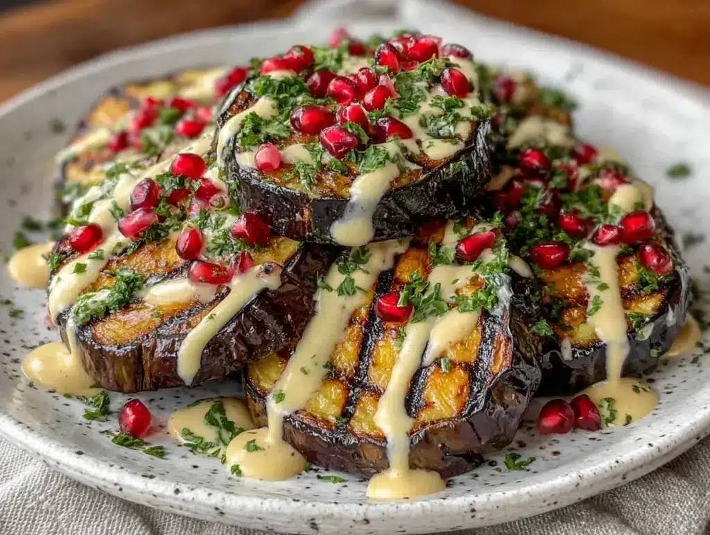 Mediterranean grilled eggplant - featured image