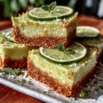 no bake key lime pie bars - featured image