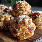 no-bake peanut butter energy balls - featured image