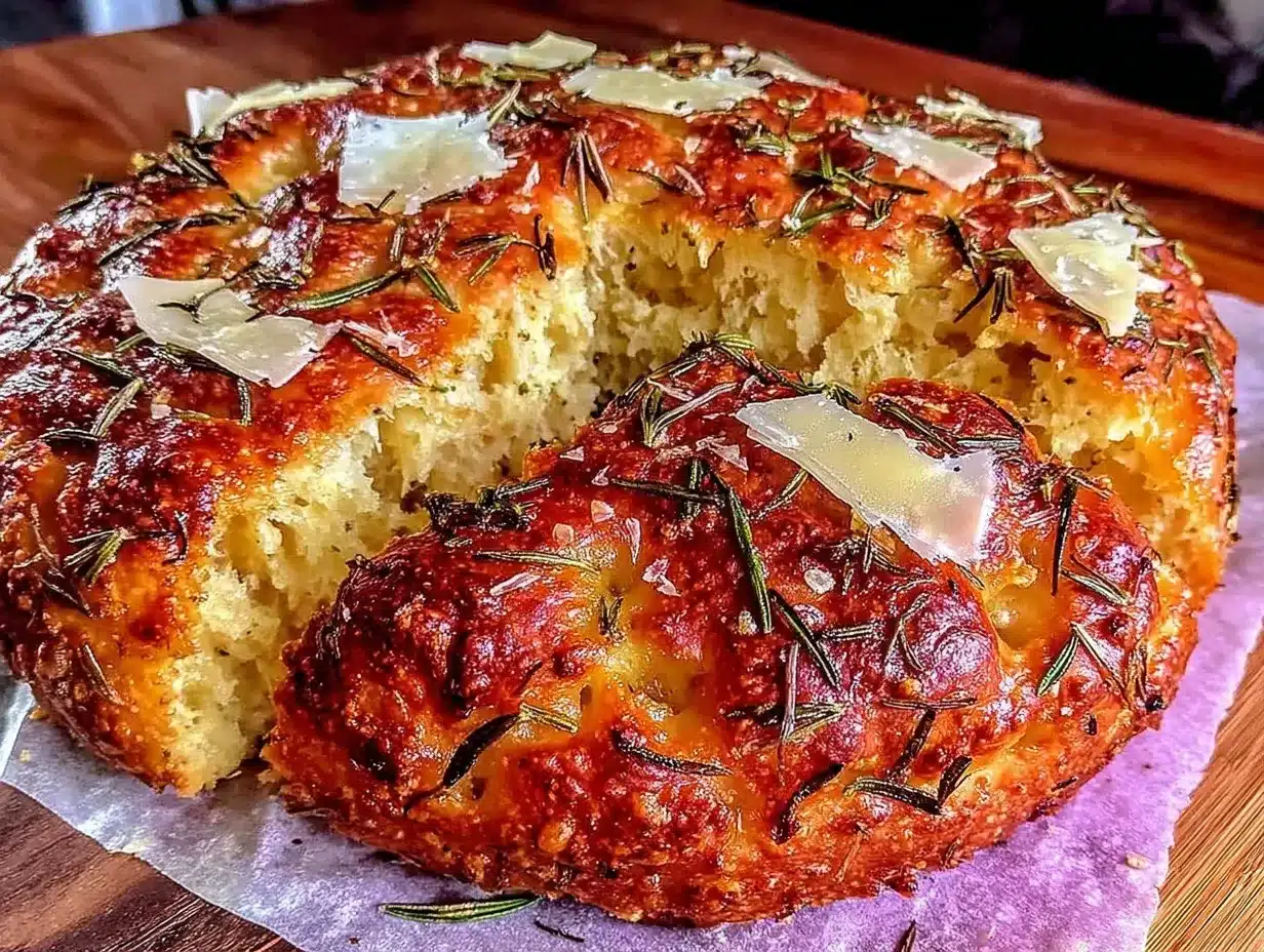 no-knead focaccia preparation steps