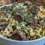 one-pot beef stroganoff - featured image