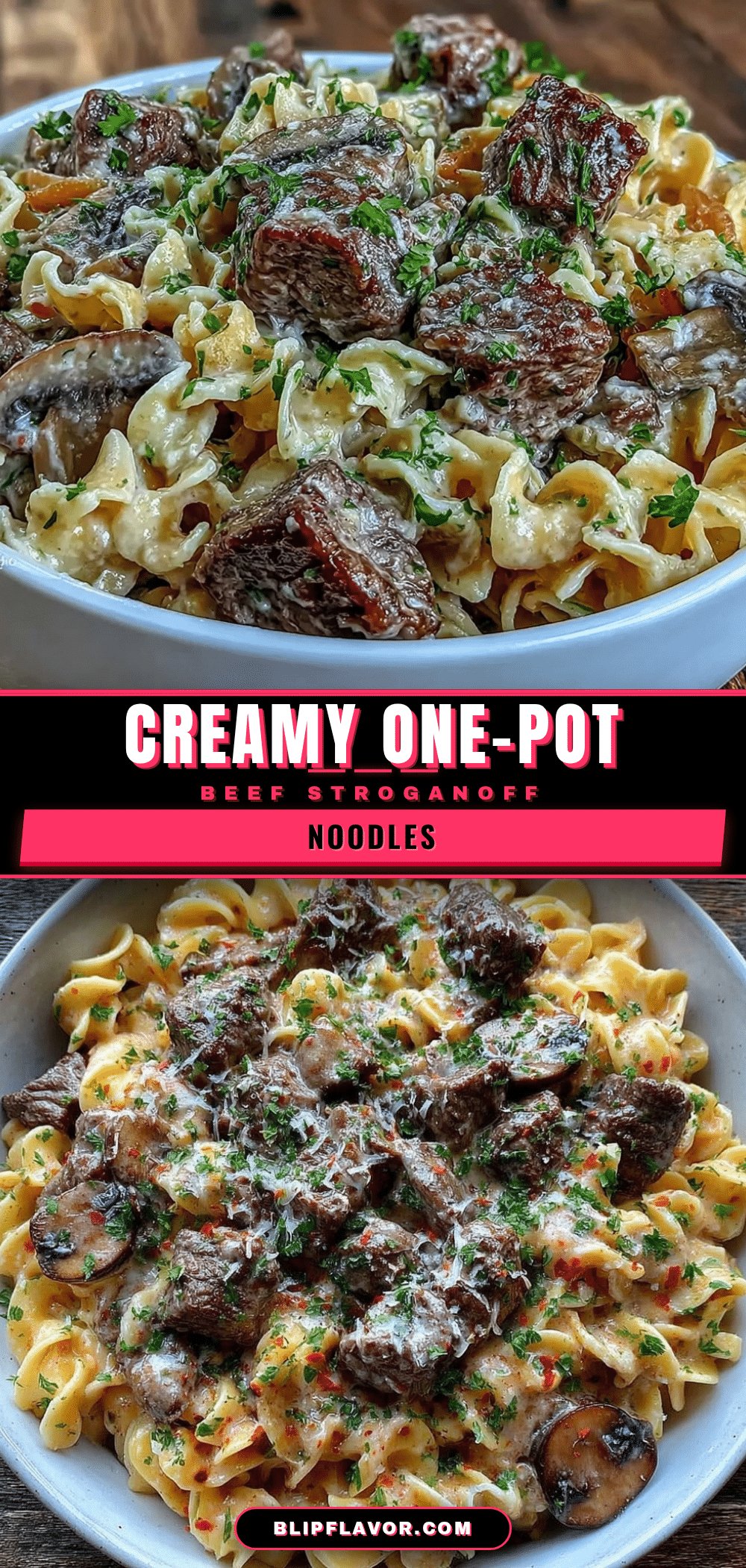 one-pot beef stroganoff recipe
