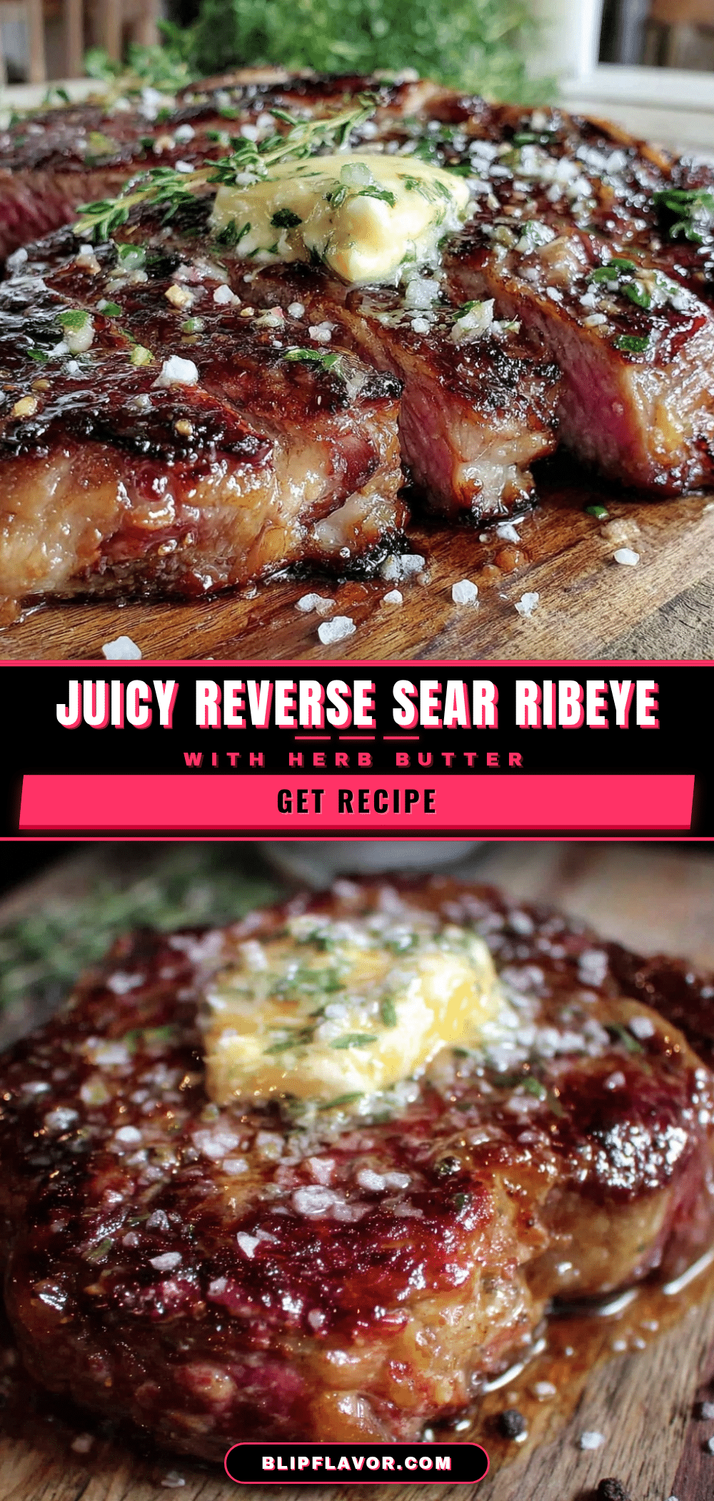 reverse sear ribeye steak recipe