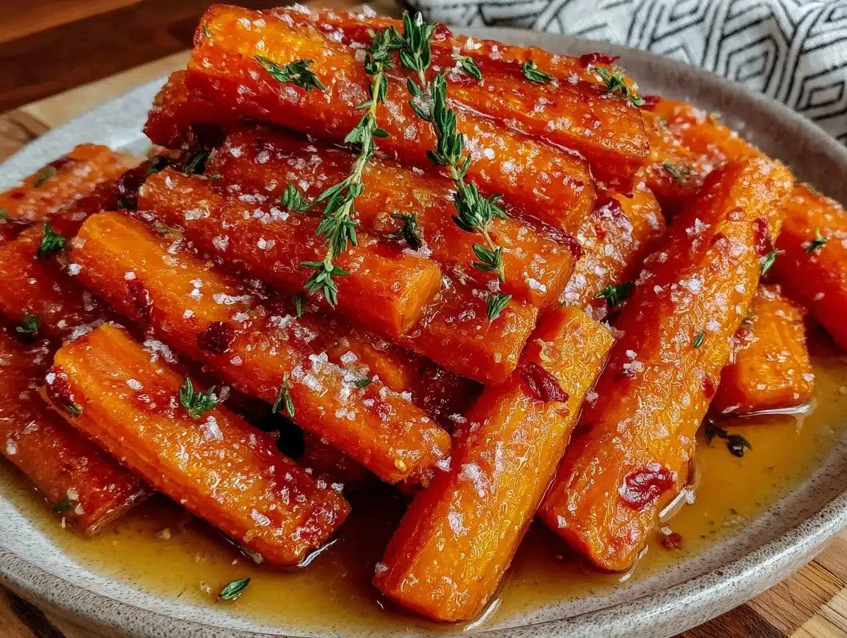 savory honey glazed carrots preparation steps