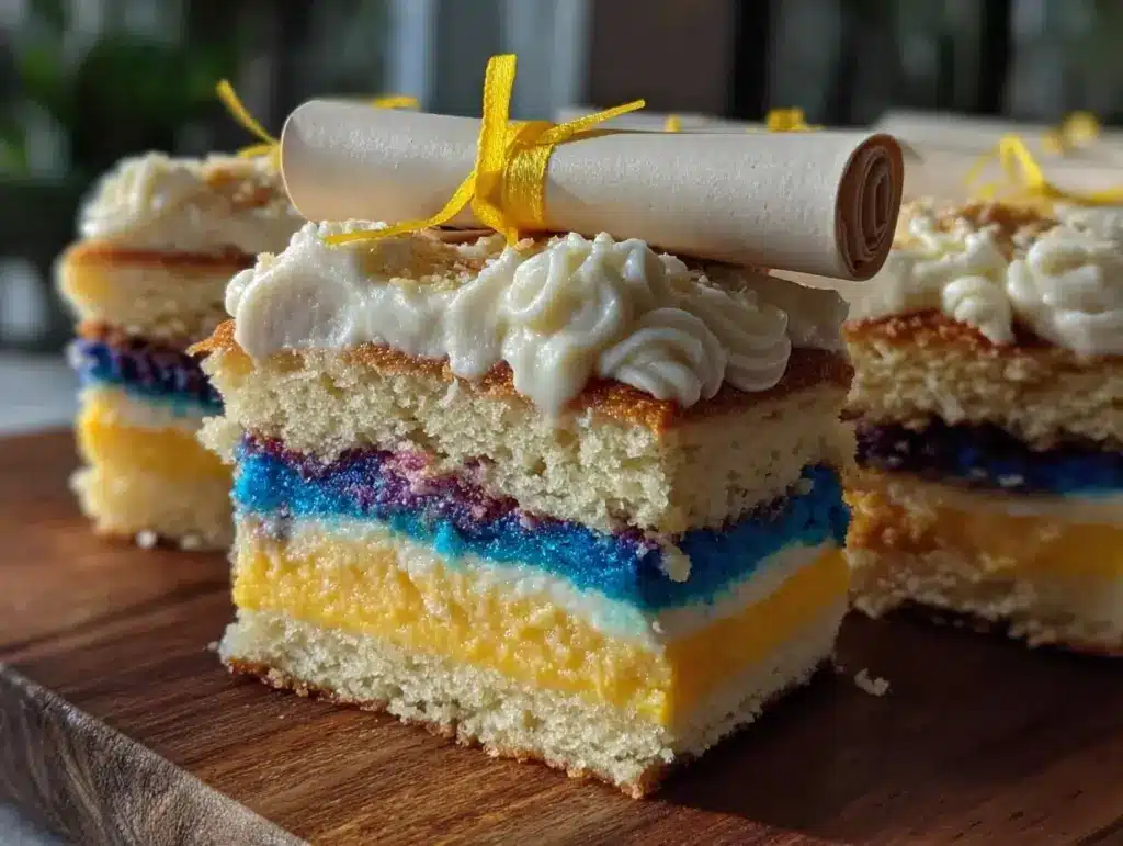 school colors sheet cake - featured image