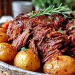 slow cooker pot roast - featured image