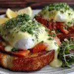 smoked salmon benedict - featured image