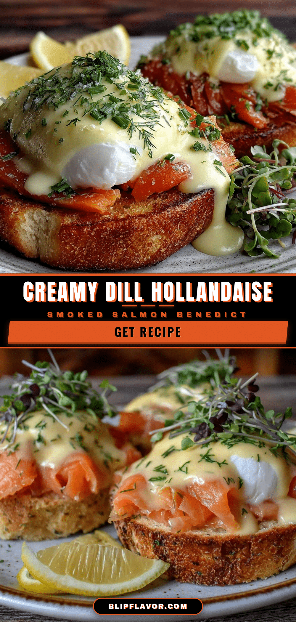 smoked salmon benedict recipe